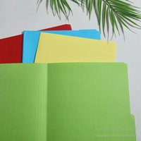 Carpeta de Archivo de una Sola Página de Papel de Color de Marca, Modelo A4, Sobres Manila, Papelería Tamaño Carta, Fabricación en Fábrica, Logotipo Personalizado