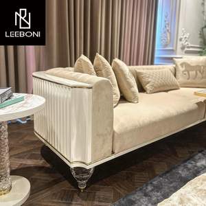 Canapé de luxe de style européen de haute qualité, personnalisation, canapé italien de designer, vente en gros, canapé modulaire, canapé de luxe - Product Image 3