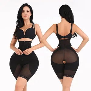 KKVVSS 31826 Hot Sale Tummy Control Panties for Women Hip Enhance Shapewear Body Shaper with Zipper