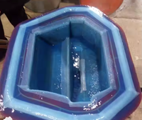 Caoutchouc de silicone liquide bicomposant à polymérisation au platine pour la fabrication de sacs sous vide réutilisables en silicone, pour l'emballage sous vide composite