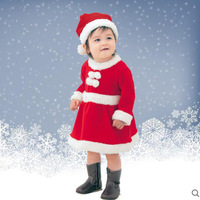 Tenues de spectacle de Noël élégantes pour garçons et filles, costumes de Père Noël pour enfants pour les spectacles de ballet