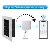 EH3-Ble TTLock Clavier tactile Bluetooth Lecteur de contrôle d'accès aux portes par RFID Carte de smartphone Mot de passe IP67