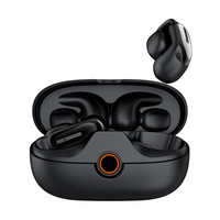 Écouteurs sans fil TWS HiFi à clip d'oreille, faible latence pour le gaming, suppression du bruit ENC, Bluetooth, de Source Factory