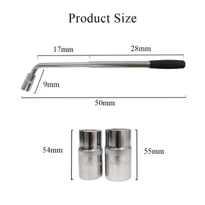 ประแจขันน็อตแบบ L ขนาด 17-19 มม. / 21-23 มม. สำหรับยางรถยนต์แบบสากล - Product Image 4