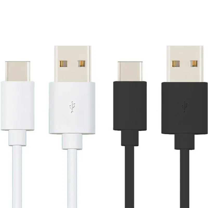 Câble USB type C 1M 2M 3M prêt à expédier câble de charge rapide type-c pour Samsung S9 Plus pour Huawei câble USB C