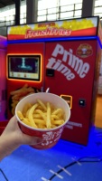Máquina Expendedora Automática de Papas Fritas para Comida Rápida, Máquina Expendedora de Papas Fritas con Queso para Hamburguesas, para Tiendas Ambulantes