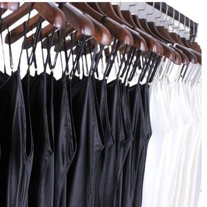 Real Zhen Silk Slip Dress Robe à boucle réglable Jupe de base mi-longue pour femme <span class=keywords><strong>Jupon</strong></span> Chemise de nuit - Product Image 1