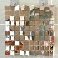 T-307 Offre Spéciale miroitant mur Sequin panneau Bling Photo fond toile de fond pour les décorations d'anniversaire mariage fiançailles anniversaire