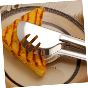 Mini <strong>Tongs</strong> 201 Stainless Steel Kitchen <strong>Tongs</strong> Non-Slip Cooking Clip Clamp BBQ <strong>Salad</strong> Tools Grill Kitchen Accessories - Product Image 4