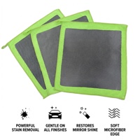MN-M007 Serviette en argile magique pour le detailing automobile, chiffon de nettoyage en microfibre pour éliminer les contaminants de la peinture, du verre et des jantes