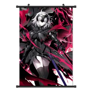 FGO Fate Grand Order Japanisches Anime Poster Scroll Painting Wasserdichtes hängendes Wand kunst plakat