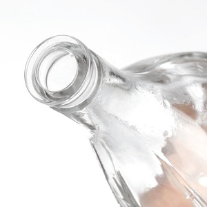 Emballage en verre pour bouteille de vin en verre de 750 ml, bouteille de whisky/vodka de 700 ml, bouteille de jus de fruits/liqueur de 375 ml, surface personnalisée avec bouchon - Product Image 4