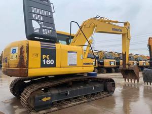 Komatsu PC160 d'<span class=keywords><strong>occasion</strong></span> avec cabine, excavatrice d'<span class=keywords><strong>occasion</strong></span>, chargeuse/grue/chariot élévateur d'<span class=keywords><strong>occasion</strong></span> CAT CASE KOMATSU KOBELCO KOBUTA - Product Image 2