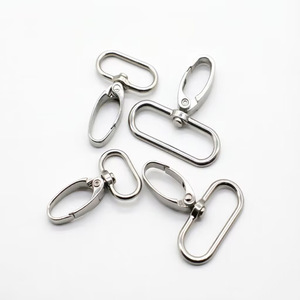 Metal <b>Snap</b> <b>Hook</b> Dog Clip Polishing Plate <b>Hook</b> Strong Zinc Alloy DIY Bag Accessories - Product Image 1