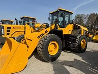 SDLG L956f 5 Tonnen Gebrauchter Radlader Modell 2023 mit Cummins-Motor und HYDAC-Pumpe zum Verkauf