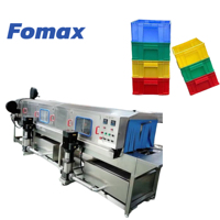 Machine de lavage automatique industrielle Fomax pour plateaux, caisses, tunnels de lavage, pneus et paniers sur mesure