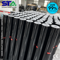 Film Kaca Mobil PET IR 51%-93% TSER 99% UV Block Anti Silau Pengurangan Silau Perekat Sendiri 8%-80% VLT 2 Mil Roll Tersedia