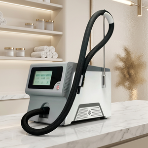 Máquina de Enfriamiento de Piel por Aire Frío con Pantalla Táctil de 7 Pulgadas, Velocidad de Viento Ajustable, Terapia Láser, Alivio del Dolor y Anti-Quemaduras, Auxiliar para Salón - Product Image 1