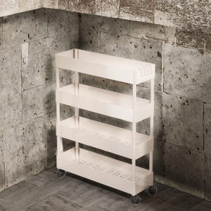 IMODE 2-3 niveaux tirer évier coulissant organisateurs plastique PP cuisine salle de bain debout Type stockage grossistes pour la vaisselle alimentaire - Product Image 4