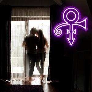 <span class=keywords><strong>Prince</strong></span> Purple Symbol Neon Signs USB Powered Regulable Music <span class=keywords><strong>Singer</strong></span> para Love Sign para dormitorio Man Cave Music Studio Party Birthday - Product Image 6