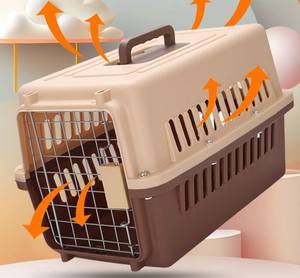 Sac <span class=keywords><strong>de</strong></span> <span class=keywords><strong>transport</strong></span> pour <span class=keywords><strong>chat</strong></span> en PP, motif uni, portable, idéal pour les voyages en extérieur – Vente chaude - Product Image 6