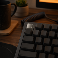 Custom Blank Zinc Alloy Metal Keycap CNC Machined Electroplated Mechanical Keyboard Keycaps Cherry MX Compatible