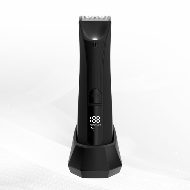 Wholesale Rechargeable Electric Waterproof Body Groin Hair Trimmer for Men
