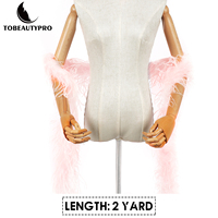 Écharpe plume d'autruche Boa pour la maison fête mariage décor de noël bricolage artisanat vêtements Costume danse robe Accecssoy