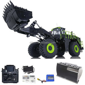 Katolite K988-100S logam penuh hidrolik bulldoser 1/14 Brushless Hydrualics roda konstruksi Loader - Product Image 4