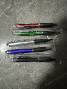 3-in-1 Promotional Ballpoint <b>Pen</b> with Stylus and LED Light Custom Logo for Trade Shows Corporate Events Giveaways - Product Image 3