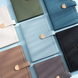 Carnet A5 en cuir rigide personnalisé pour entreprise avec gravure, pochette épaisse, agenda, bloc-notes de bureau, papeterie cadeau, vente en gros - Product Image 1