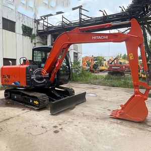 Mini-excavatrice Hitachi ZX60 d'occasion, 90 % neuve, 6 tonnes, 120 200 240 210 70, faible consommation d'huile, haute qualité, prix bas, vente chaude - Product Image 1