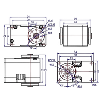 Servomoteur à couple élevé TTL à bus série HL-2915 à engrenages métalliques pour bras articulé de robot bionique, exosquelette, AGV, automatisation, bras de robot industriel