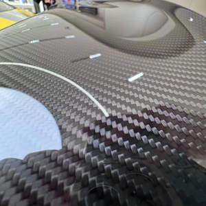 热销AKJ品牌黑色耐磨防水防静电碳纤维斜纹布1k 3k 6k 12k高性能 - Product Image 3