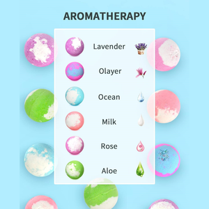 Nuevo juego de bombas de baño orgánicas veganas personalizadas hechas a mano para relajarse - Product Image 6