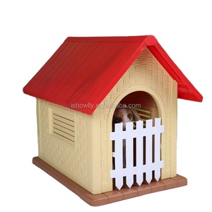 En plastique Chien Chenil Pour <span class=keywords><strong>Animaux</strong></span> De Compagnie Chat Maison Étanche Intérieur Extérieur Abri Pour <span class=keywords><strong>Animaux</strong></span> Nouveau - Product Image 2