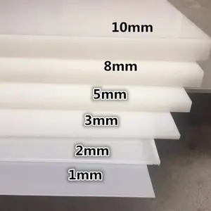 Chemical Resistance 4'x8' Size Hard Plastic PP Plate Hard Plastic PP Panel Manufacturer