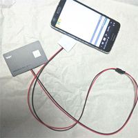Extensor de Antena NFC de Largo Alcance de 1 Metro, Adhesivo de Silicona para Soporte Seguro de Tablet en Taxi, Permite el Toque Remoto