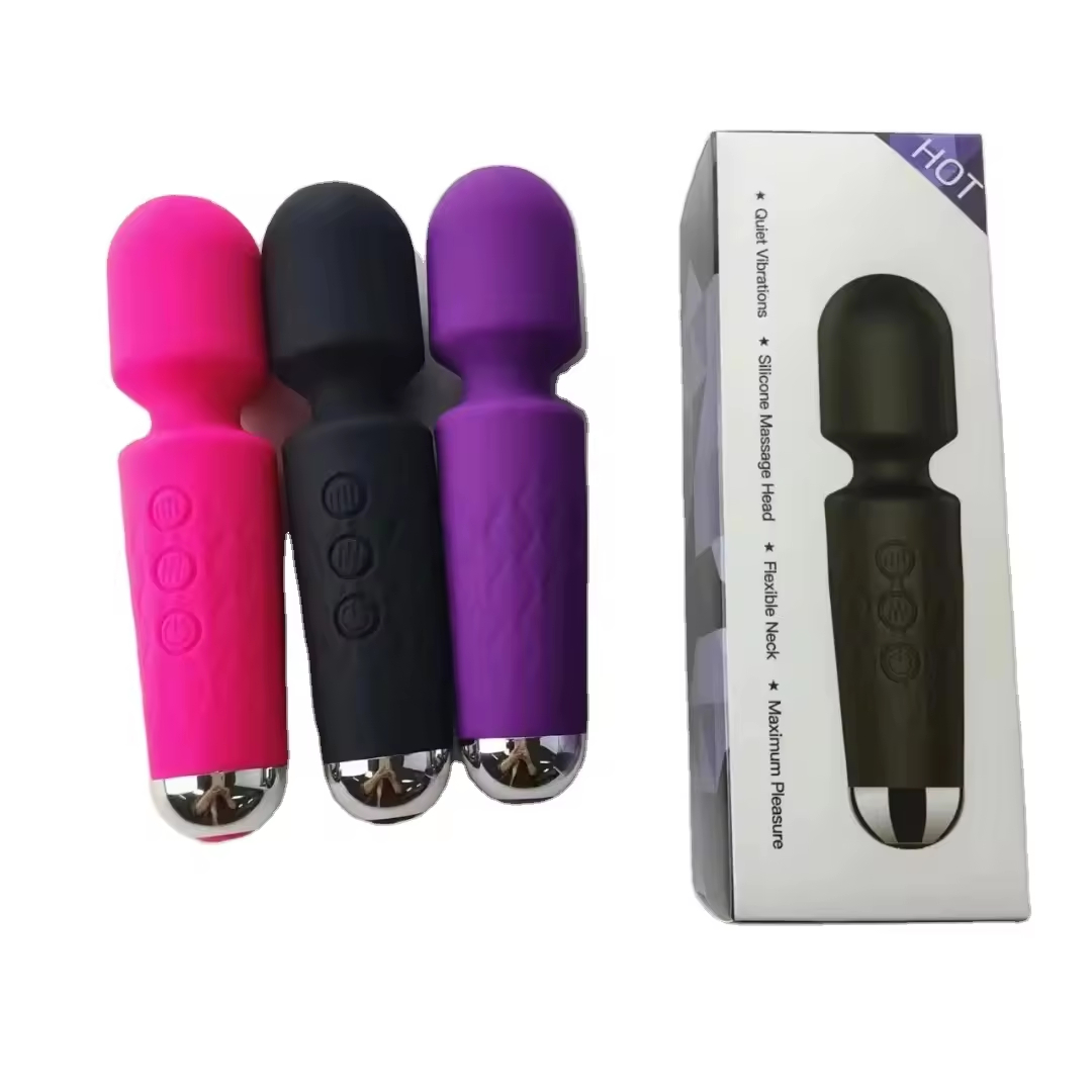 dildo with pocket for vibrator Hello Cake Pocket Wand Vibrator for Women, Waterproof & Rechargeable Mini  Toy with 6 Vibrating Modes, Pink main image 0