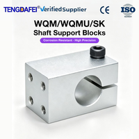 Support de rail de caméra en aluminium anodisé 6061 pour constructeurs de sliders vidéo