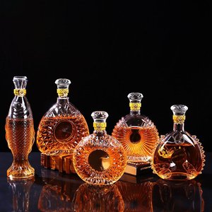 ขวดแก้วเปล่าทรงลูกโลก1000มล. พร้อมจุกแก้วสำหรับใส่เหล้า - Product Image 3
