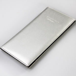 Venta al por mayor de cuero Bill Clip billete Clip <span class=keywords><strong>cajero</strong></span> Clip plegable menú cubierta personalizada PU cuero menú cubierta - Product Image 6