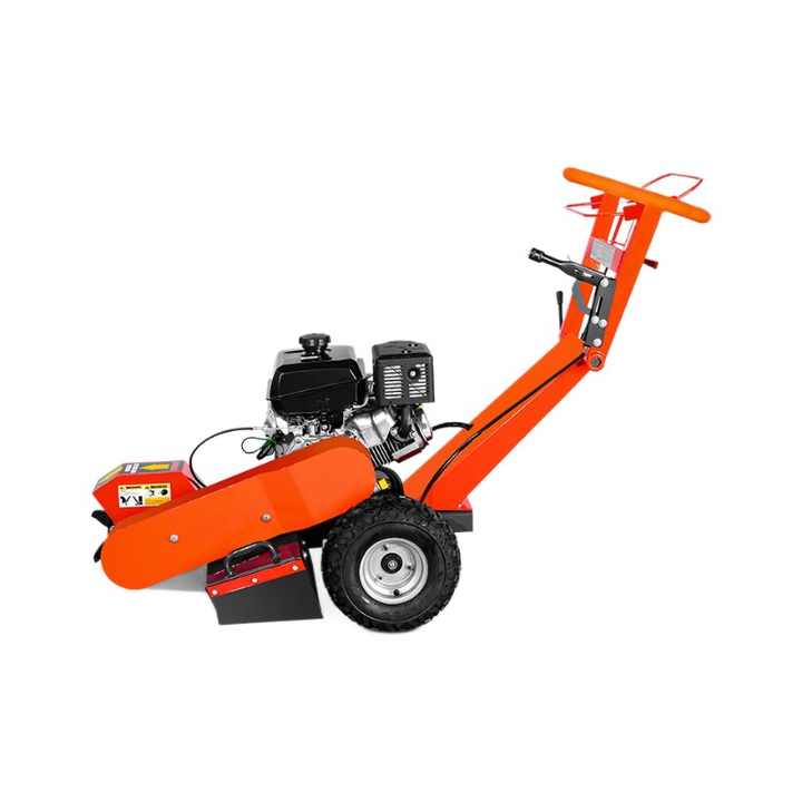 Gasoline Engine 15HP Walk Behind Stump Grinder Small Tree Root Crusher ...