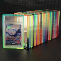 BNW Buy Stocks P.S. Gradedguard Mix Gradient Color Poke Mon Card PSAGraded Guard with Clear Panel