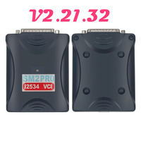 Nouveau Dongle Programmeur ECU VCI SM2 PRO J2534 V2.21.32 1.20-67 67-en-1 Lecture/Écriture ECU V1.20 1.21 EEPROM FLASH BENCH OBD