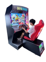 LST Mario Kart Arcade GP DX Twin Cabinet, Simulateur de Course à Deux Joueurs, Écran LCD HD 43 Pouces, Machine d'Arcade Commerciale à Monnayeur