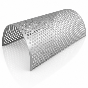 Lámina de Acero Inoxidable Perforada Antideslizante, Superficie Cuadrada con Relieve, para Pasarelas Industriales, Áreas Húmedas, Alta Capacidad de Carga - Product Image 1