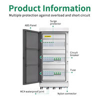 Boîtier de Combinaison DC 1000V 6 Entrées 2 Sorties pour Chaînes PV avec Interrupteur Isolateur DC 1000V – Vente Chaude pour la Sécurité des Systèmes Solaires Photovoltaïques