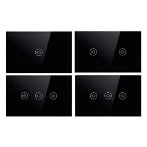 EU tuya Wifi <span class=keywords><strong>1</strong></span> <span class=keywords><strong>2</strong></span> 3 gang thông minh <span class=keywords><strong>Dimmer</strong></span> chuyển đổi 110 220 V ZigBee cảm ứng LED <span class=keywords><strong>Dimmer</strong></span> chuyển đổi ánh sáng - Product Image 1