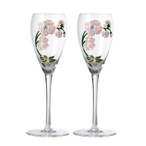 Verre de dégustation de vin en cristal de 7oz buvant des verres de champagne de <span class=keywords><strong>mariage</strong></span> personnalisés - Product Image 1